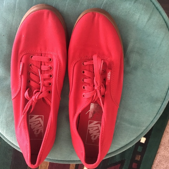 Red Vans - Picture 2 of 3